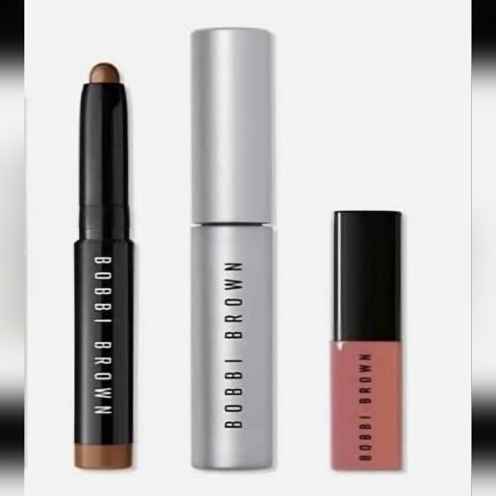Bobbi Brown cream shadow stick mascara and gloss mini beauty set
